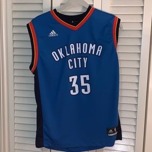 Kid’s Adidas Kevin Durant Oklahoma City Jersey